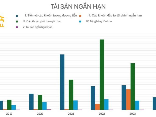 Biểu đồ tình hình tài chính của Masan 